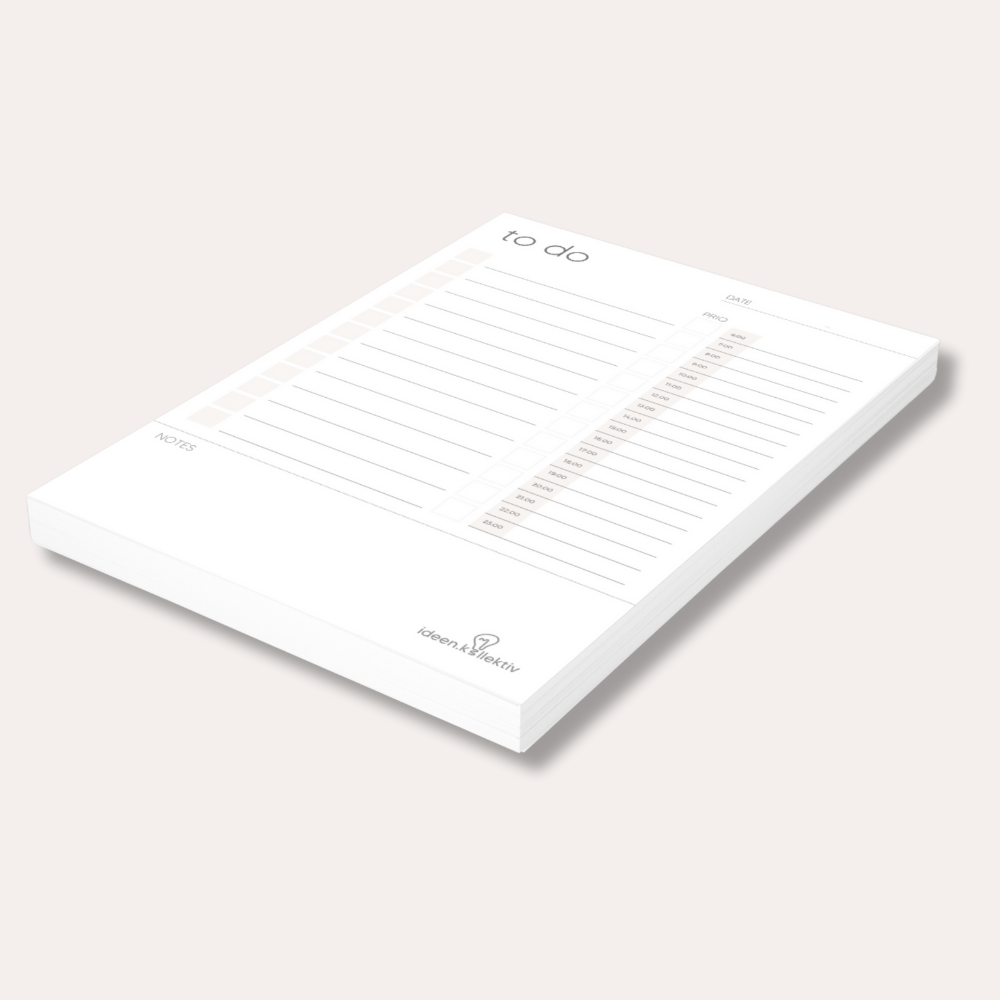 Aufgabenliste - mit Zeitplan (100 Blätter, A5)