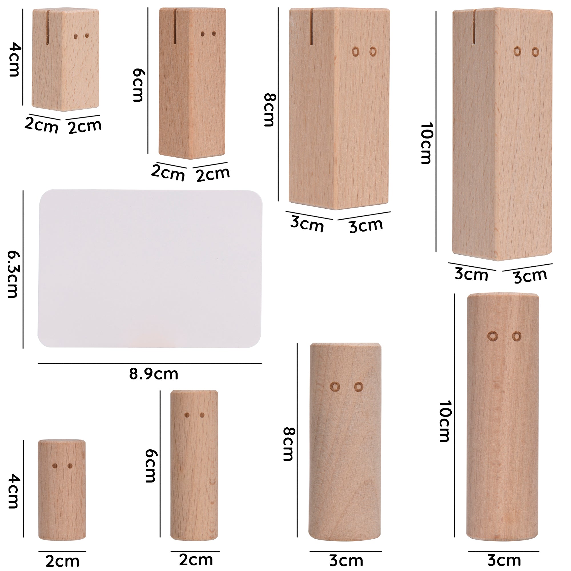 Systembrett Pro Figuren (mit Kartenschlitz und Karten)