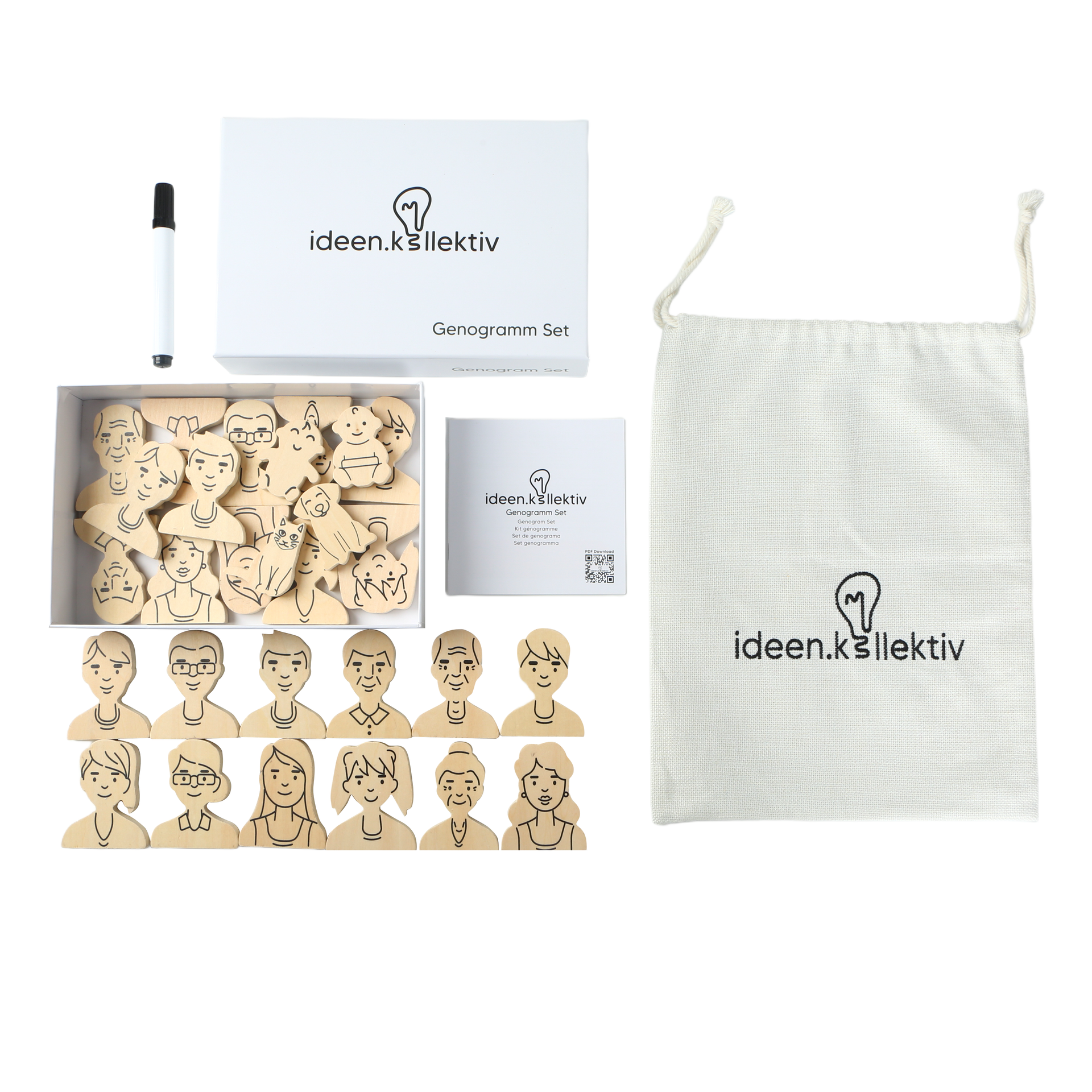 Genogramm Set