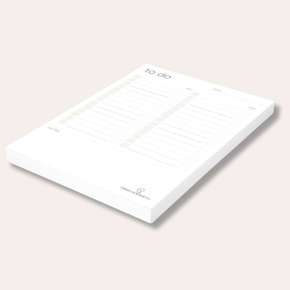 Aufgabenliste - ohne Zeitplan (100 Blätter, A5)